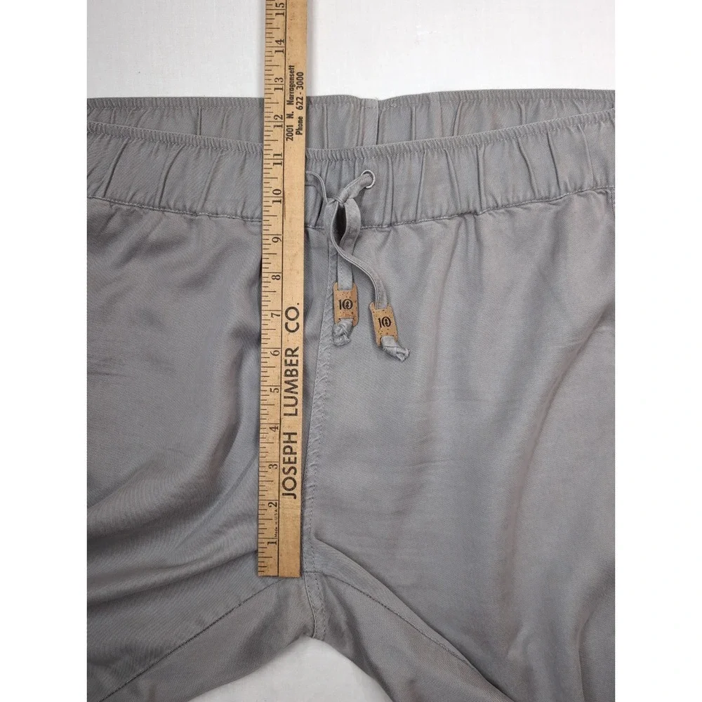 Tentree Womens XL Colwood Jogger Tencel Lightweight Pant Grey Pullon Organic